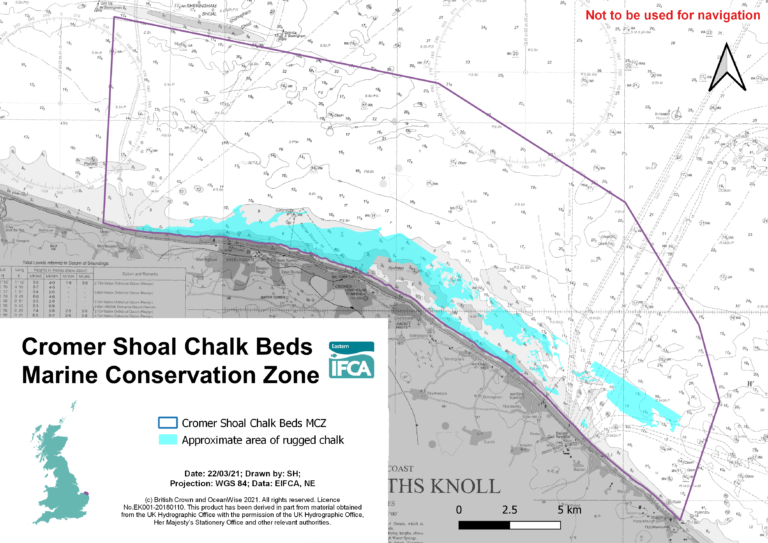 Cromer Shoal Chalk Beds Marine Conservation Zone (MCZ) - Eastern IFCA